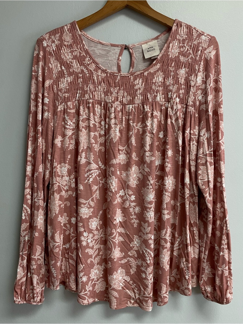 KNOX ROSE TOP - LARGE - Picture 1 of 9